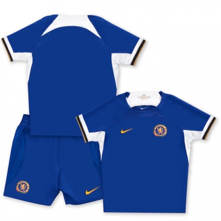 Chelsea Domácí 2023-24 - Dětské Fotbalové Dresy (S/S) Chelsea Domácí 2023-24 - Dětské Fotbalové Dresy (S/S)